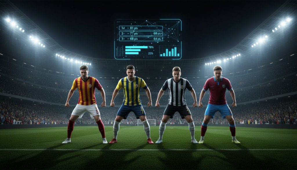 Süper Lig Şampiyonluk Tahmini: Galatasaray’ın Avantajı ve Gelecek Maçlar