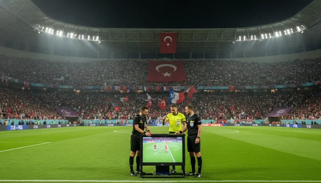 Türkiye-Fransa Maçında VAR Seçimi Gündemi Salladı