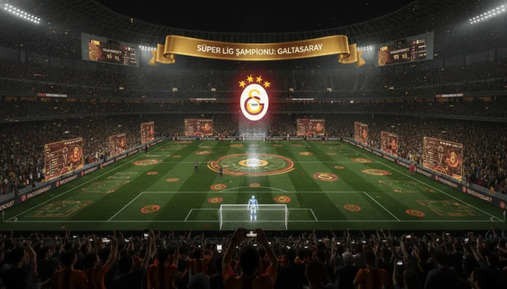 Yapay Zekâ Süper Lig’de Şampiyonluk Yarışını Galatasaray’a Yazdı